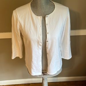 Petite sophisticated stretch cardigan